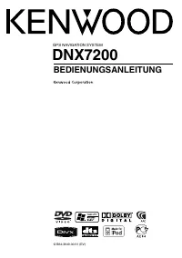 Kenwood DNX7200 