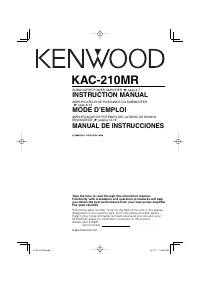 Kenwood KAC-210MR 