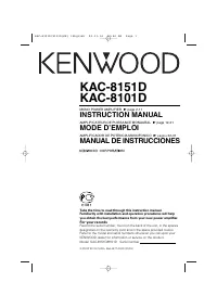 Kenwood KAC-8101D 