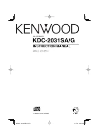 Kenwood KDC-2031SA/G 