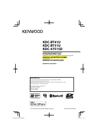Kenwood KDC-BT41U 