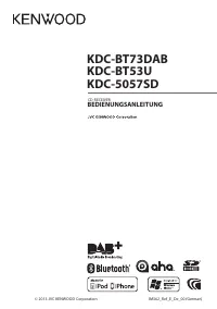 Kenwood KDC-BT73DAB 
