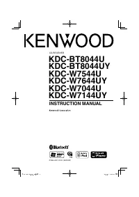 Kenwood KDC-W7544U 