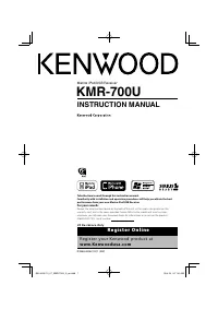 Kenwood KMR-700U 