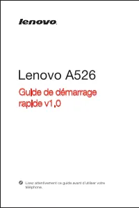 Lenovo A526 Smartphone 
