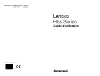 Lenovo H520s Desktop 