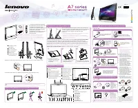 Lenovo IdeaCentre A7 Series 