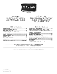 Maytag BRAVOS W10388781A-SP 