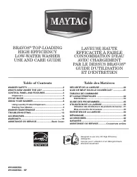 Maytag Bravos MVWB850W 