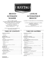 Maytag Bravos W10092827B-SP 