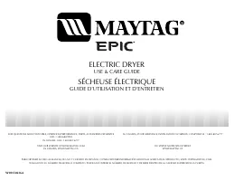Maytag ELECTRIC DYER 