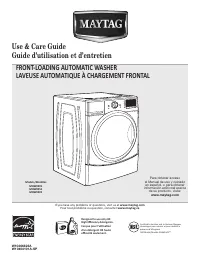 Maytag Front Loading Automatic Washer 