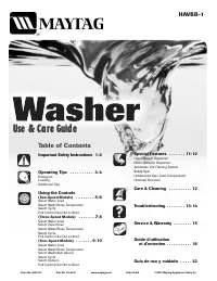 Maytag HAVBB-1 