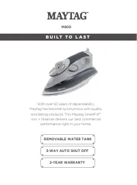 Maytag M800 