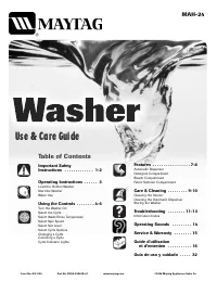 Maytag MAH-24 