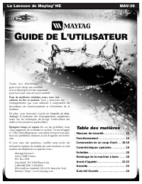Maytag MAV-3 