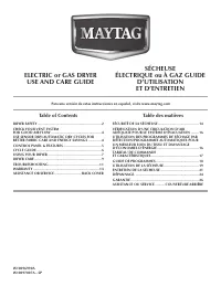 Maytag MEDC200XW 