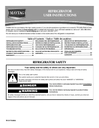 Maytag MFF2258VEB - 22.0 cu. Ft. Refrigerator 