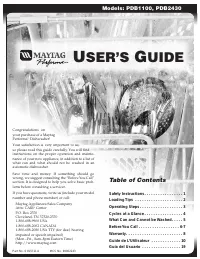 Maytag PDB1100AWE 