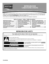 Maytag Refrigerator MFI2269VEM 