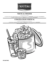 Maytag upright freezers 