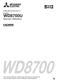 Mitsubishi DLP WD8700U 