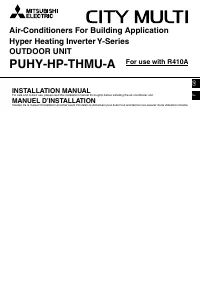 Mitsubishi PUHY-HP-THMU-A 