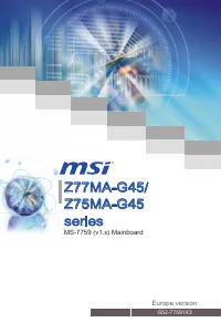 MSI MS-7759 (v1.x) 