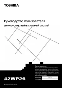 Toshiba 42WP26 