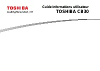 Toshiba CB30 