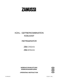 Zanussi ZBA6154A 