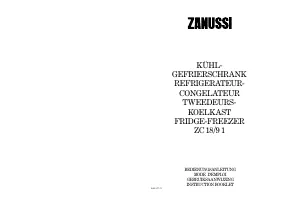 Zanussi ZC18/9 1 