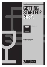 Zanussi ZDF26017WA 