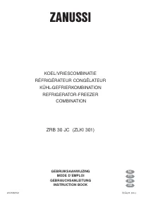 Zanussi ZRB30JC 