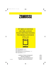 Zanussi ZTK120 