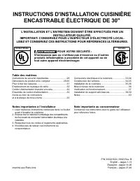 Frigidaire FFES3026TBB