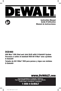 Dewalt DCD460B TYPE 1