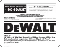 Dewalt DHS790T2 TYPE 20
