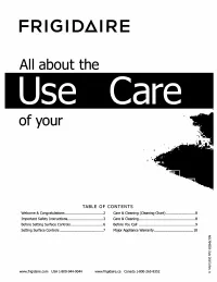 Frigidaire FFGC3626SWA