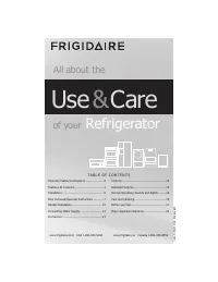 Frigidaire FFTR1821TB1