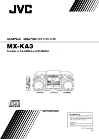 JVC MX-KA3