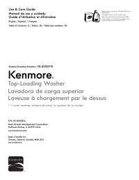 Kenmore 11020232710