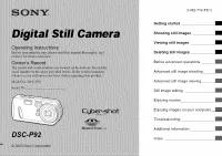 Sony DSC-P92