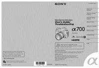 Sony DSLR-A700