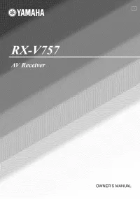Yamaha RX-V757